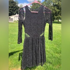 Lacey navy blue dress from Abercrombie and fitch